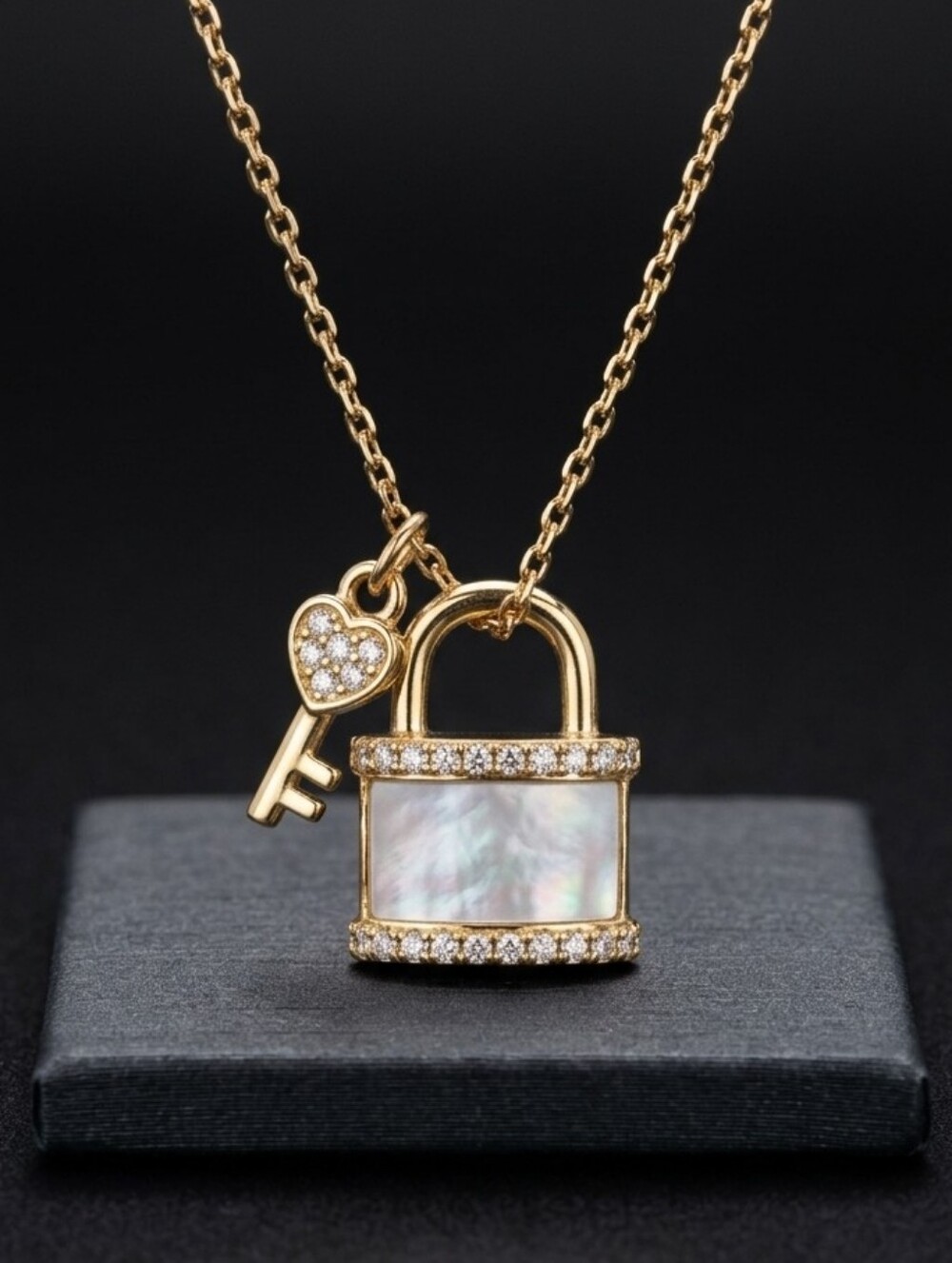 Lock & Key Necklace